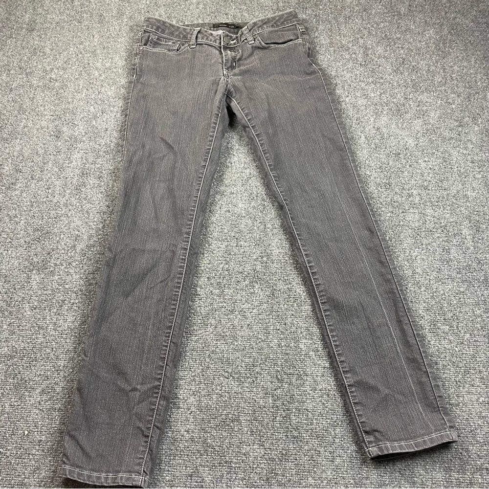 PRANA Women’s Charcoal Grey Denim skinny Jeans size: 6/28 - Picture 3 of 9